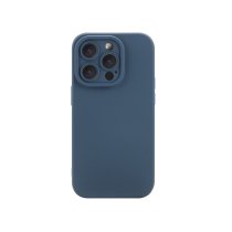 Coque Silicone — iPhone 14 (Bleu Nuit)