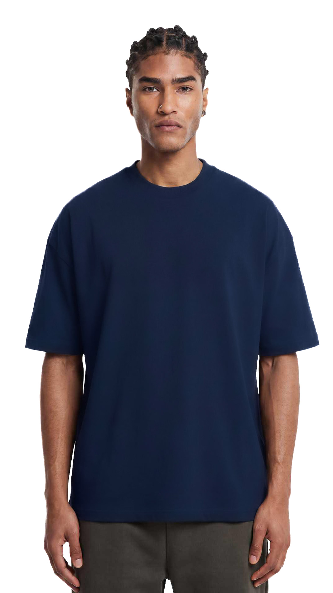 T-Shirt Oversize Coton — Navy