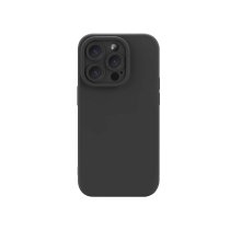 Coque Silicone — iPhone 15 Plus (Noir)