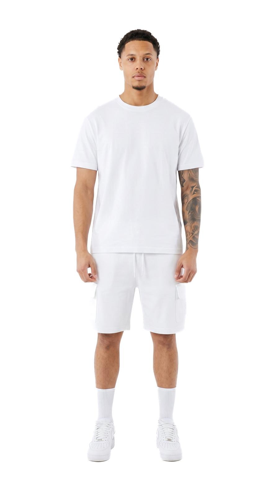 Ensemble Débardeur & Short Homme — Blanc
