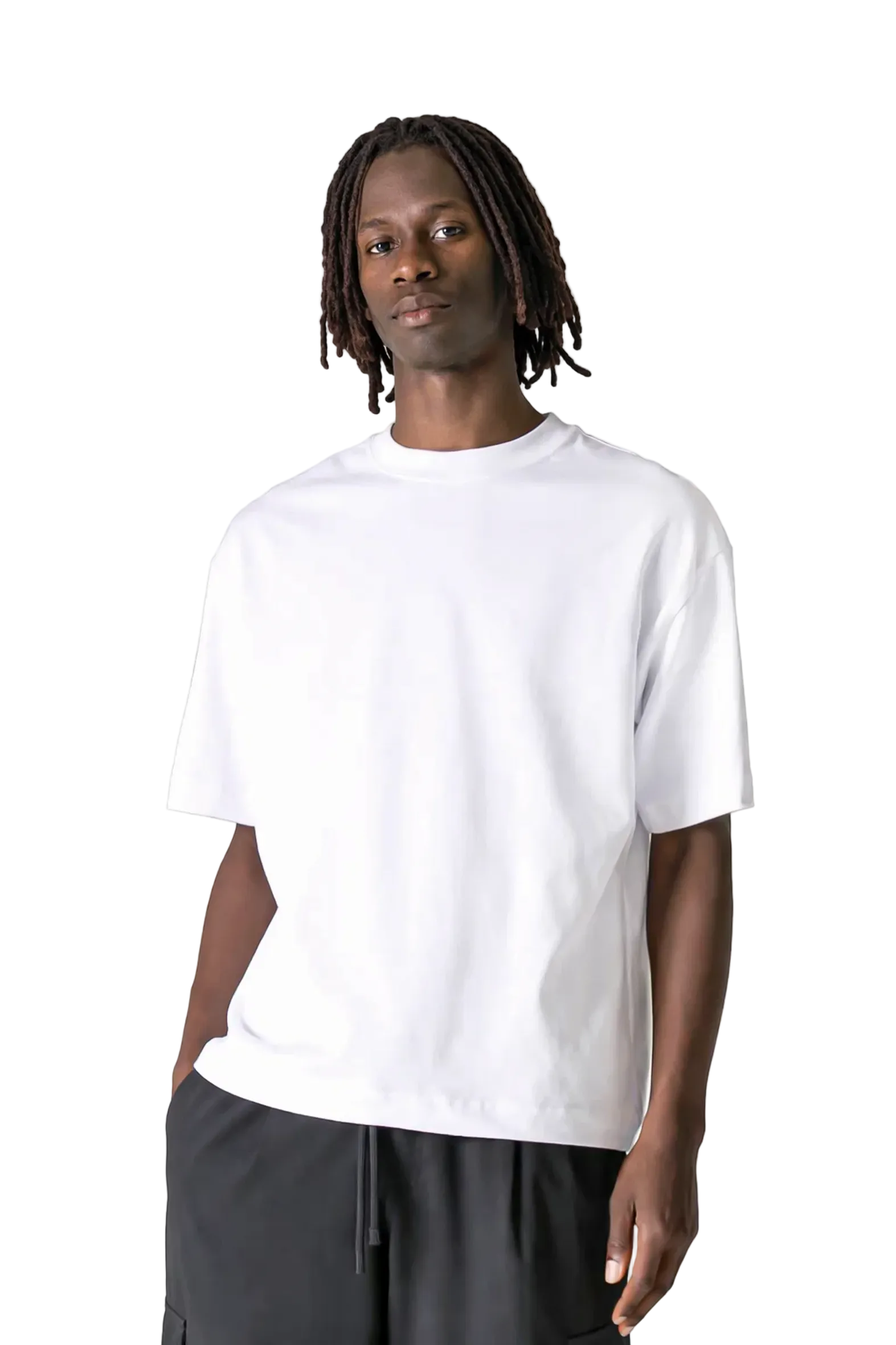 T-Shirt Oversize Épais 300g — Blanc